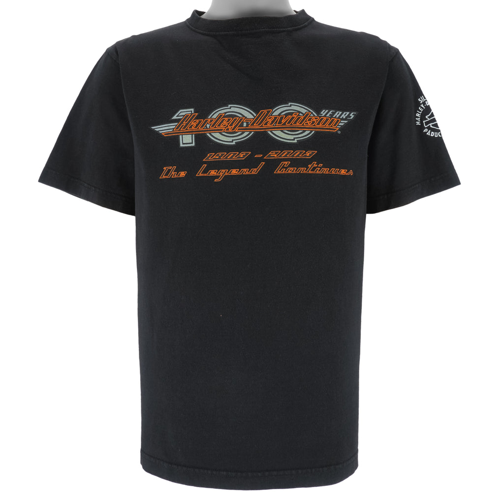 Harley Davidson - The Legend Continues T-Shirt 2003 Medium