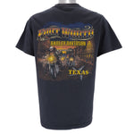 Harley Davidson - Fort Worth Texas Cowboy Bikers T-Shirt 2007 Large