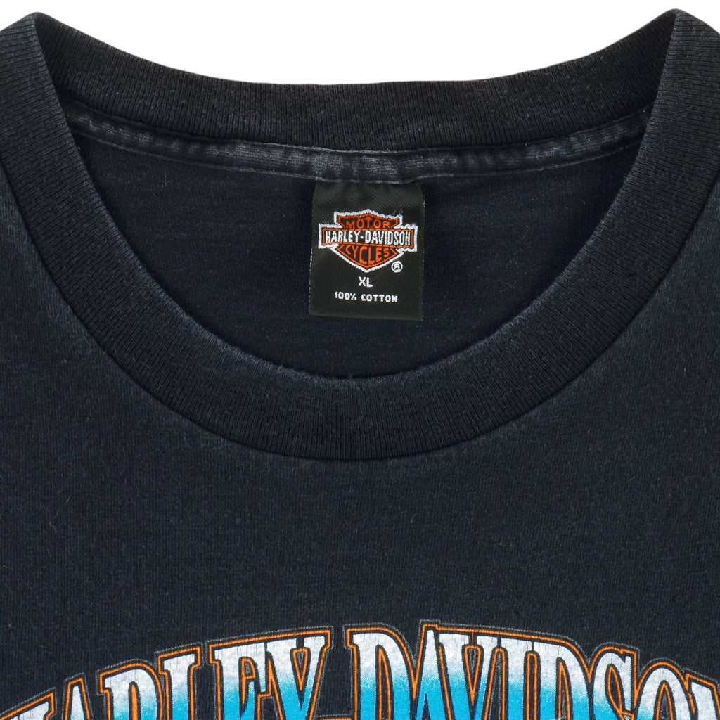 Harley Davidson - Home Of The Free Eagle T-Shirt 1995 X-Large
