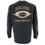 Harley Davidson - Motorcycles Rocky Mountain Long Sleeved Shirt 2002 Large Vintage Retro
