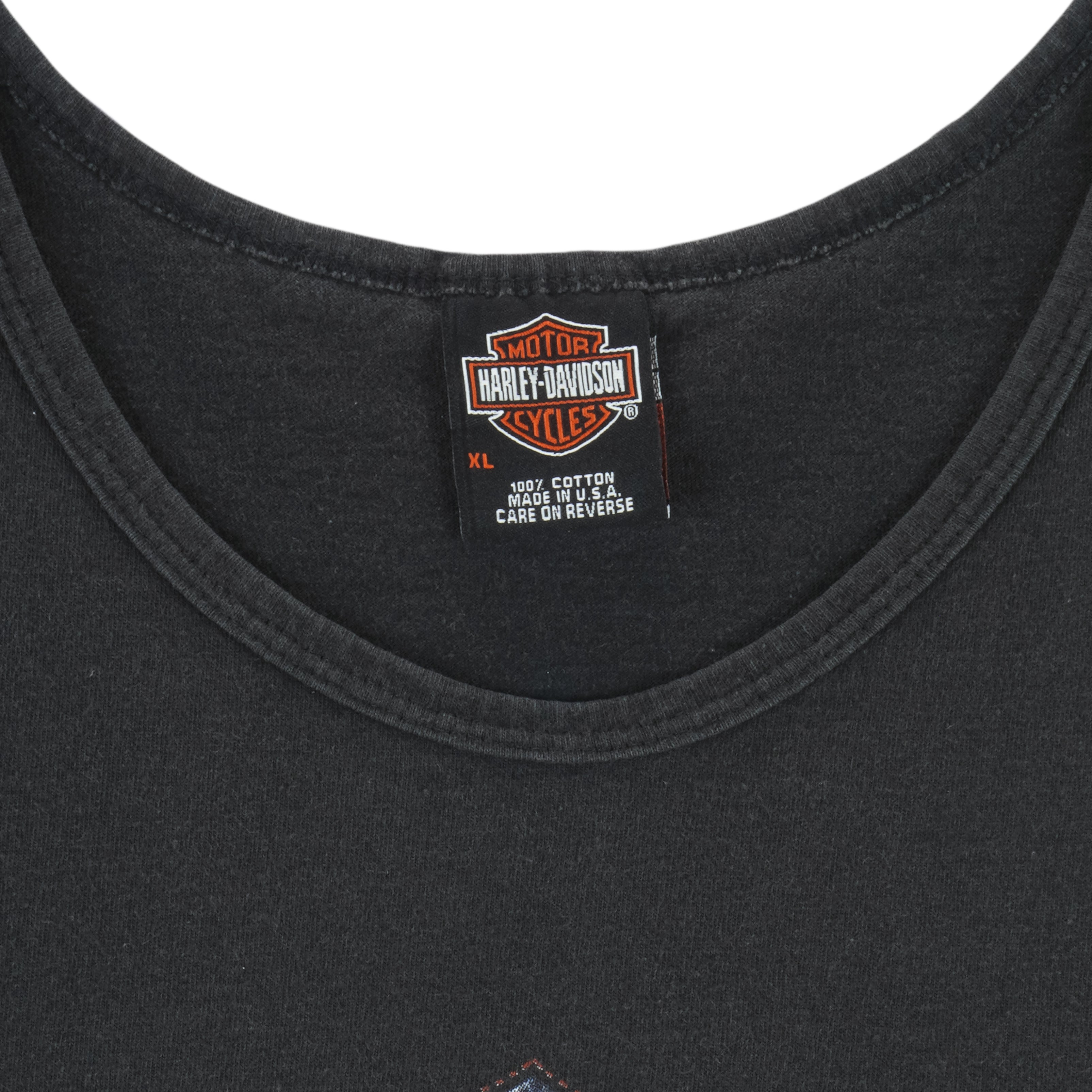Harley Davidson - Monarch Eagle Orem, Utah Sleeveless Shirt 2002 X-Large
