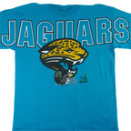 NFL (Riddell) - Jacksonville Jaguars Big Spell-Out T-Shirt 1997 Large vintage retro football