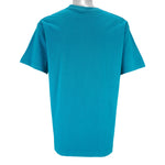 NFL (Logo 7) - Jacksonville Jaguars Teal Is For Real Single Stitch T-Shirt 1990s Large Vintage retro Football