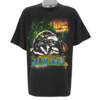 NFL (Lee) - Jacksonville Jaguars Helmet Home Field Advantage T-Shirt 1990s X-Large Vintage Retro Football