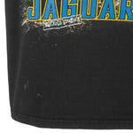 NFL (Lee) - Jacksonville Jaguars Helmet Home Field Advantage T-Shirt 1990s X-Large Vintage Retro Football