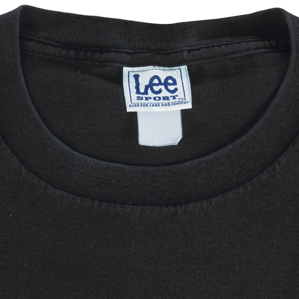 NFL (Lee) - Jacksonville Jaguars Helmet Home Field Advantage T-Shirt 1990s X-Large Vintage Retro Football