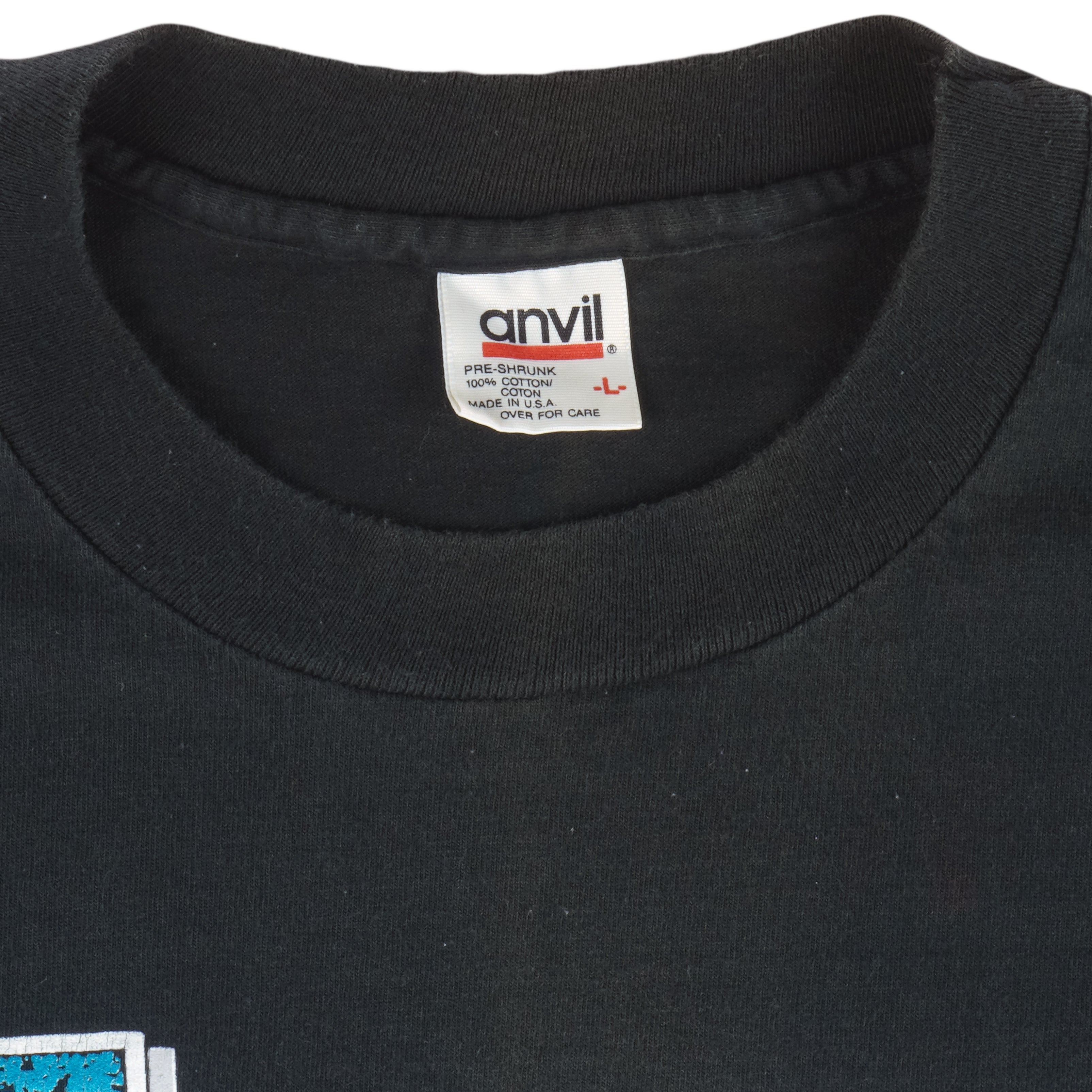 NFL (Anvil) - Jacksonville Jaguars T-Shirt 1994 Large Vintage Retro Football