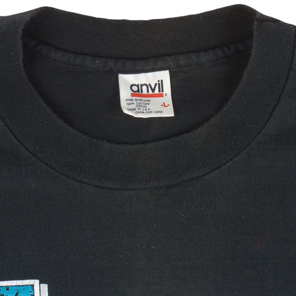 NFL (Anvil) - Jacksonville Jaguars T-Shirt 1994 Large Vintage Retro Football