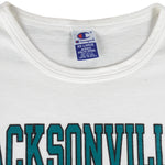 Champion - Jacksonville Jaguars Big Spell-Out T-Shirt 1990s XX-Large Vintage retro football