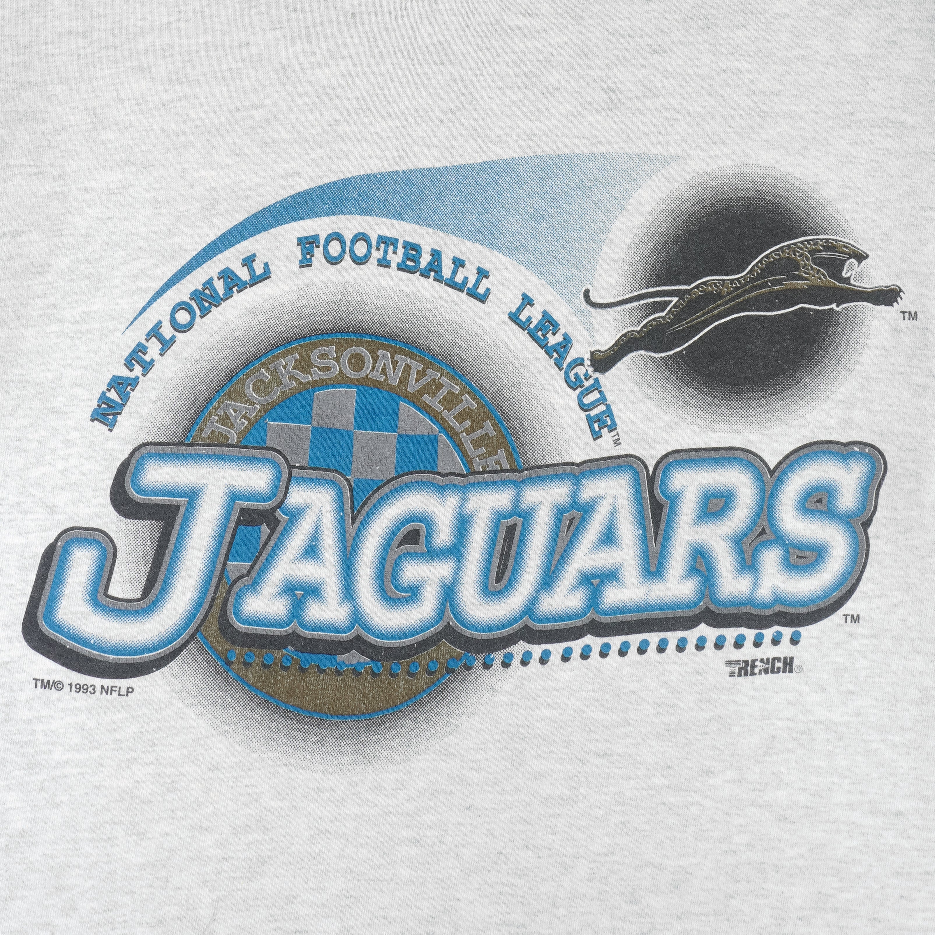 Vintage (Trench) - Jacksonville Jaguars T-Shirt 1993 X-Large