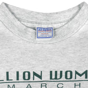 Vintage (All Sports Event) - Million Woman March Philadelphia PA T-Shirt 1997 X-Large