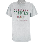 NHL (Lee) - Phoenix Coyotes Embroidered Hockey T-Shirt 1990s Medium Vintage Retro