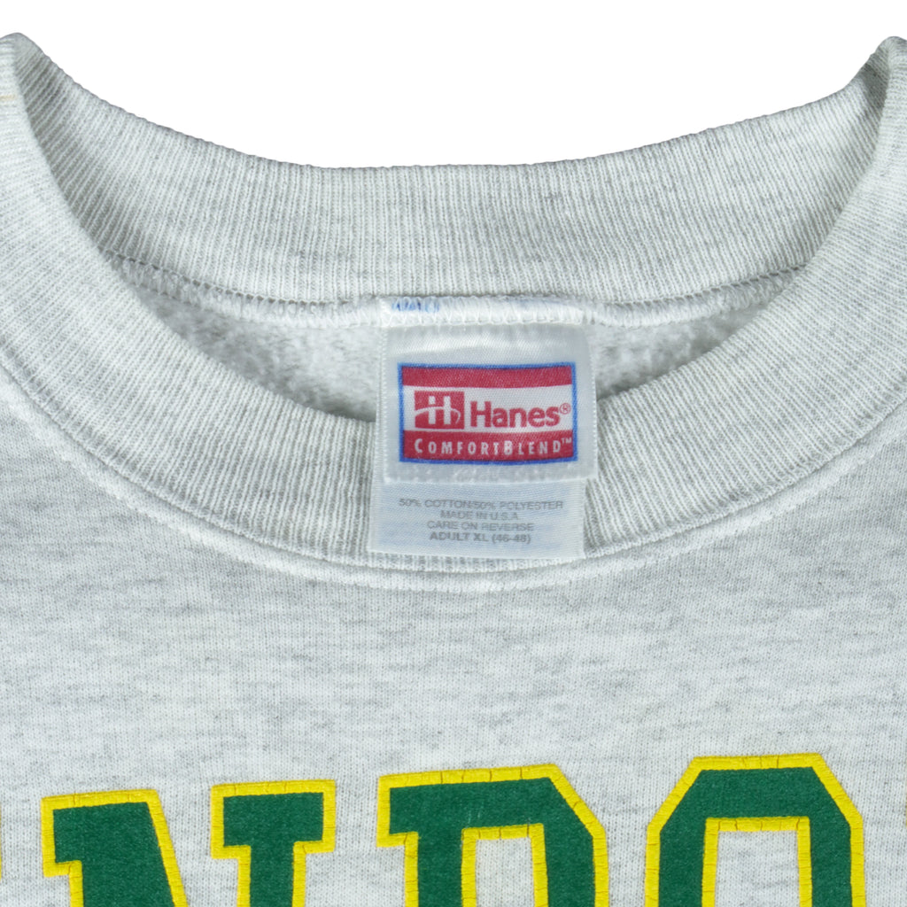 Vintage (Hanes) - Mindoro Wisconsin Crew Neck Sweatshirt 1997 X-Large Vintage Retro