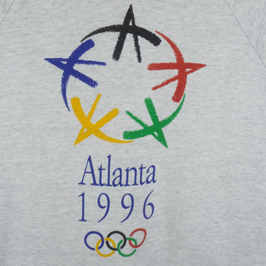 Vintage (Oneita) - Olympic Games Atlanta Sweatshirt 1996 Large Vintage Retro