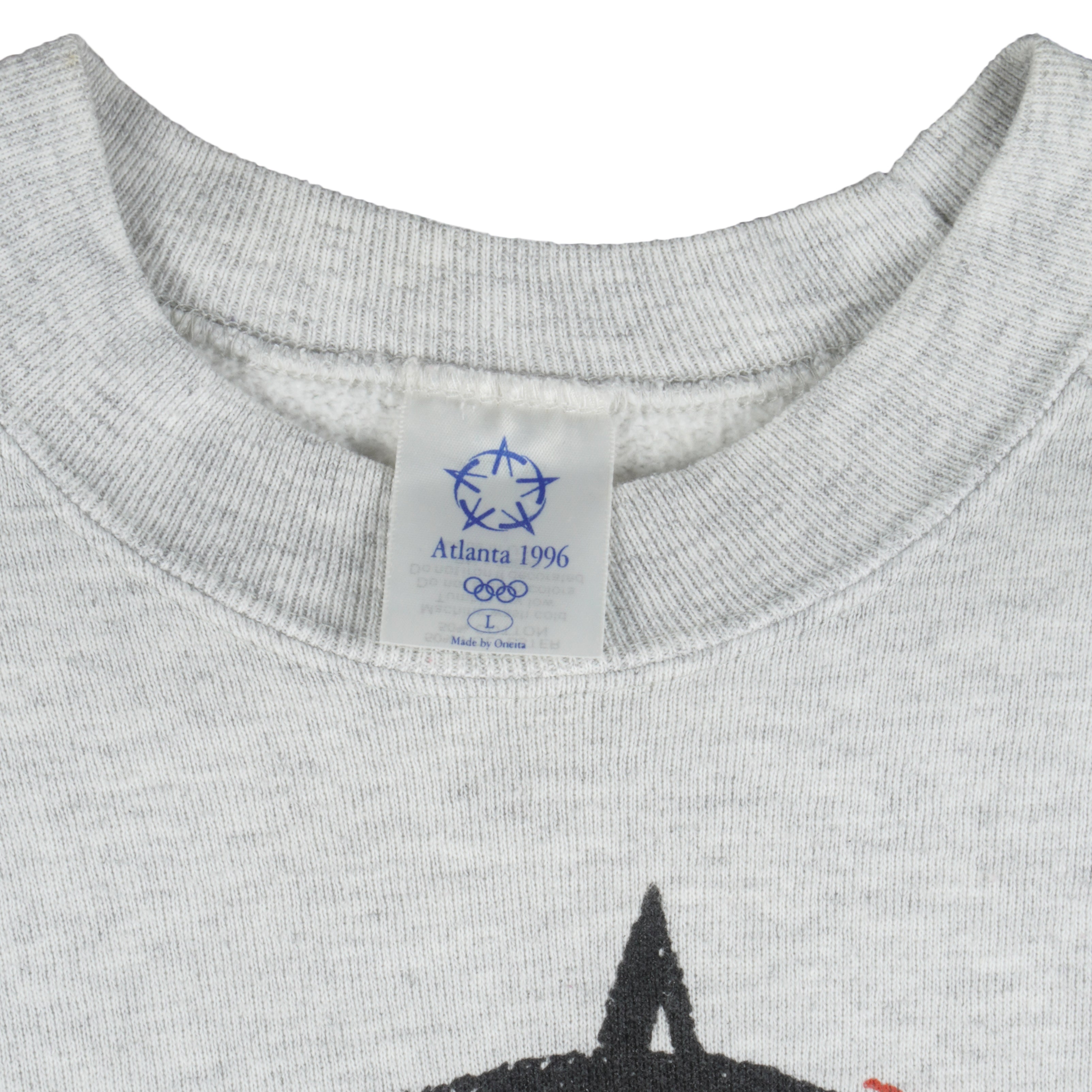 Vintage (Oneita) - Olympic Games Atlanta Sweatshirt 1996 Large Vintage Retro