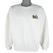 Disney - Winnie The Pooh Crew Neck Sweatshirt 1990s X-Large Vintage Retro