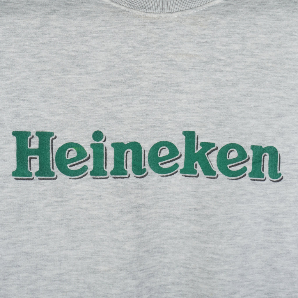 Vintage - Heineken Beer Crew Neck Sweatshirt 1990s XX-Large Vintage Retro
