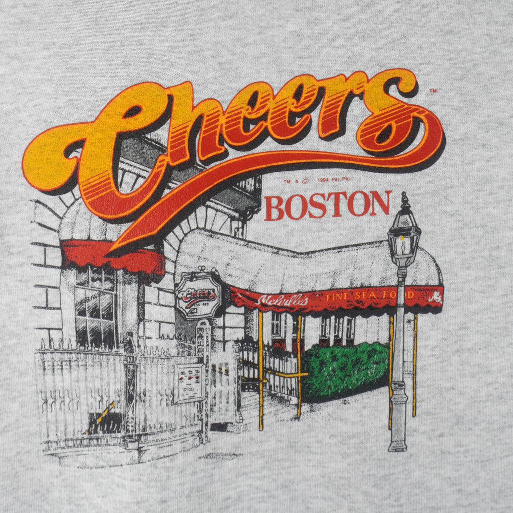 Vintage - Boston Cheers Crew Neck Sweatshirt 1994 Large Vintage Retro