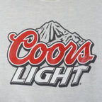 Vintage (Delta) - Coors Light Spell-Out Crew Neck Sweatshirt 1990s Large Vintage Retro