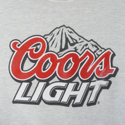 Vintage (Delta) - Coors Light Spell-Out Crew Neck Sweatshirt 1990s Large Vintage Retro