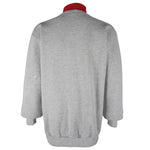 NHL (Cadre Athletic) - Chicago Blackhawks Turtleneck Sweatshirt 1990s Large Vintage Retro Hockey