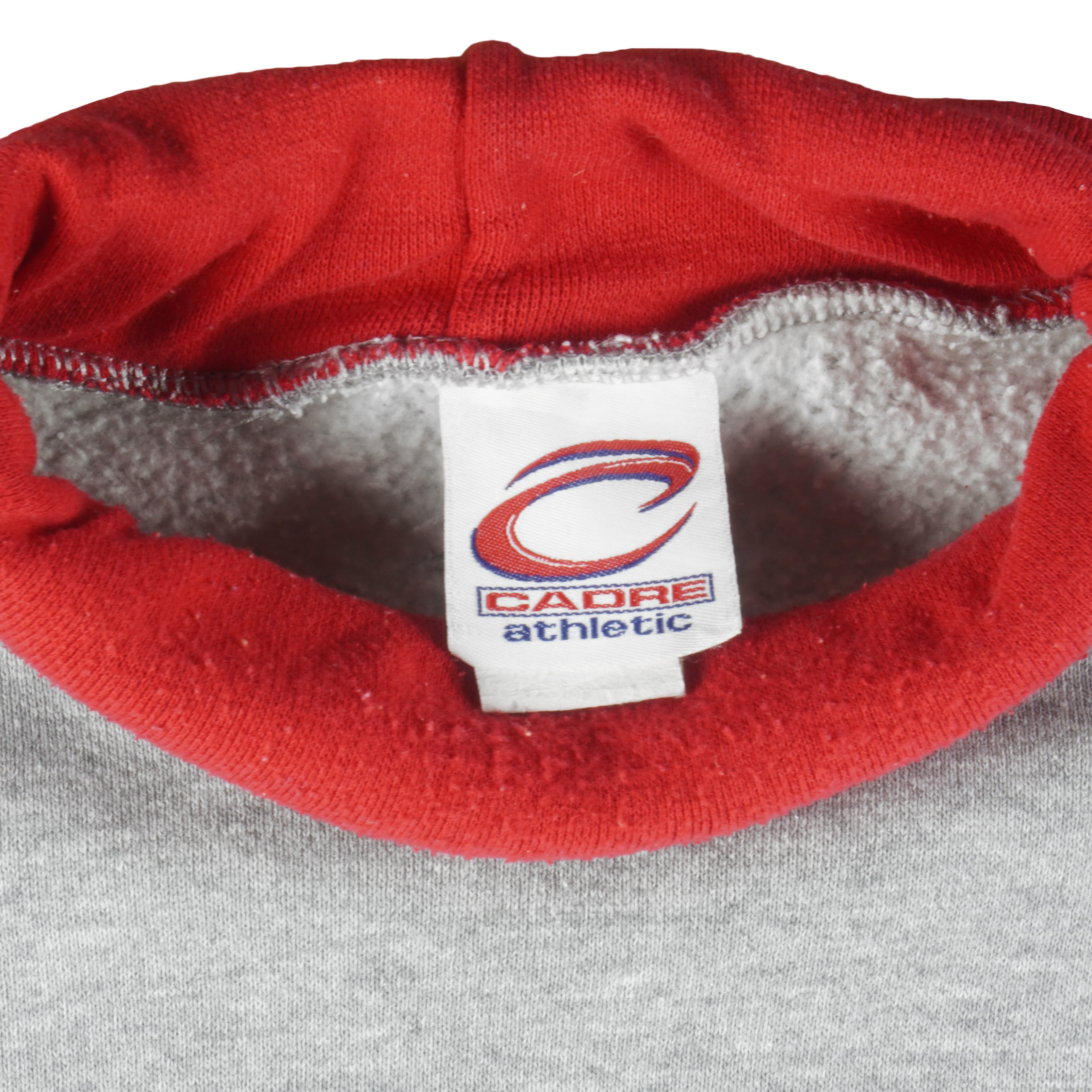 NHL (Cadre Athletic) - Chicago Blackhawks Turtleneck Sweatshirt 1990s Large Vintage Retro Hockey