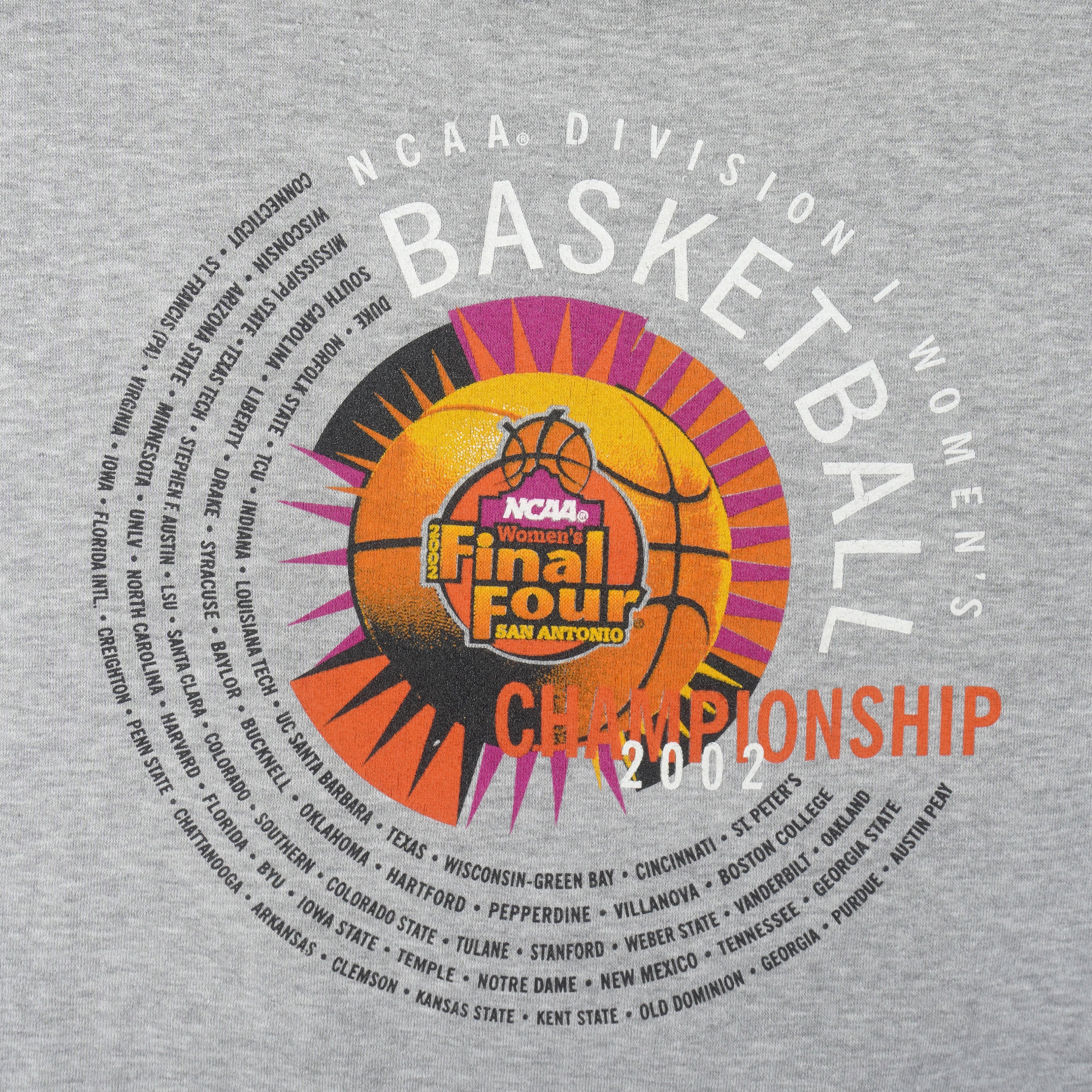 NCAA - Women's Final Four Crew Neck Sweatshirt 2002 Large  Vintage Retro College