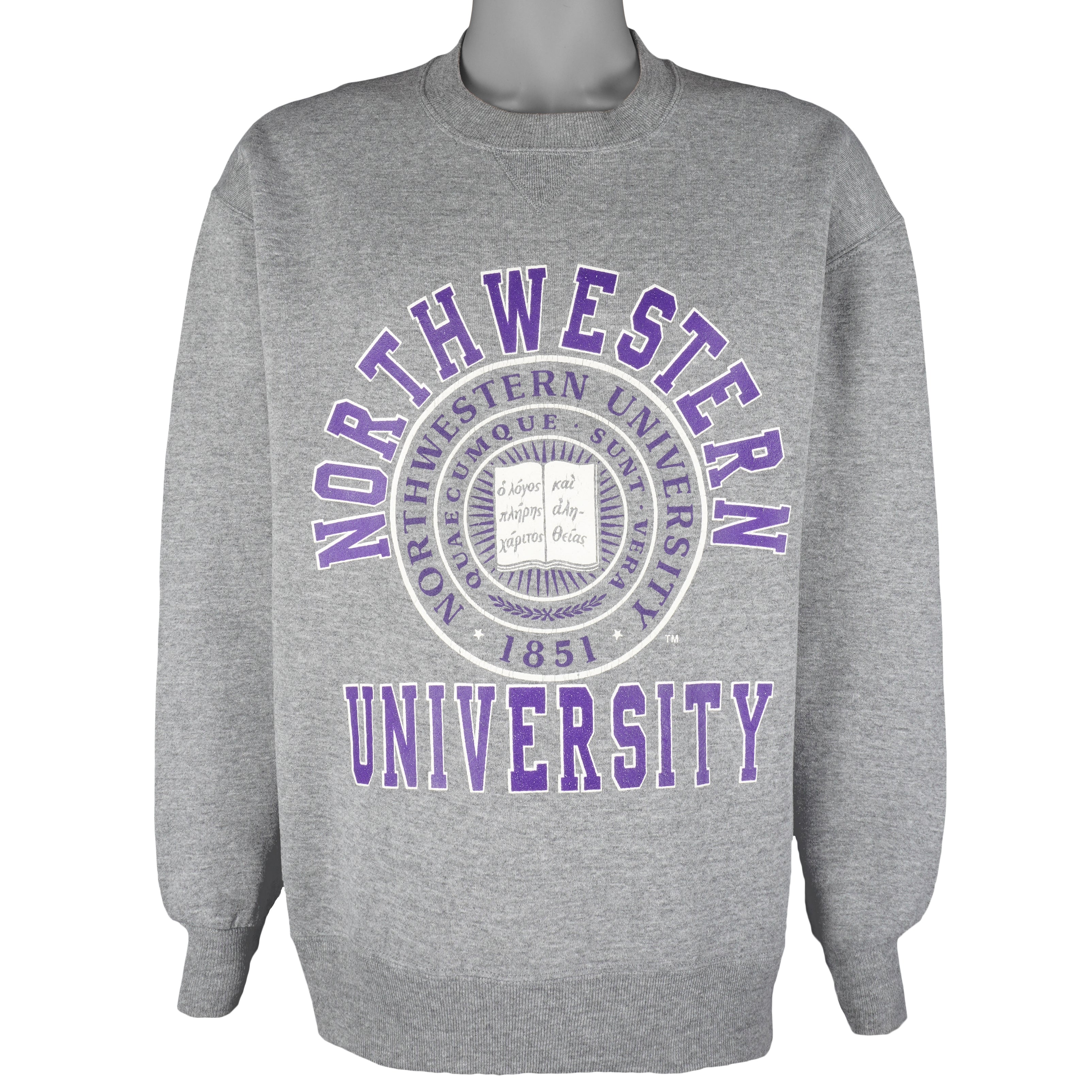 NCAA (Russell) - Northwestern University Sweatshirt 1990s XX-Large Vintage Retro