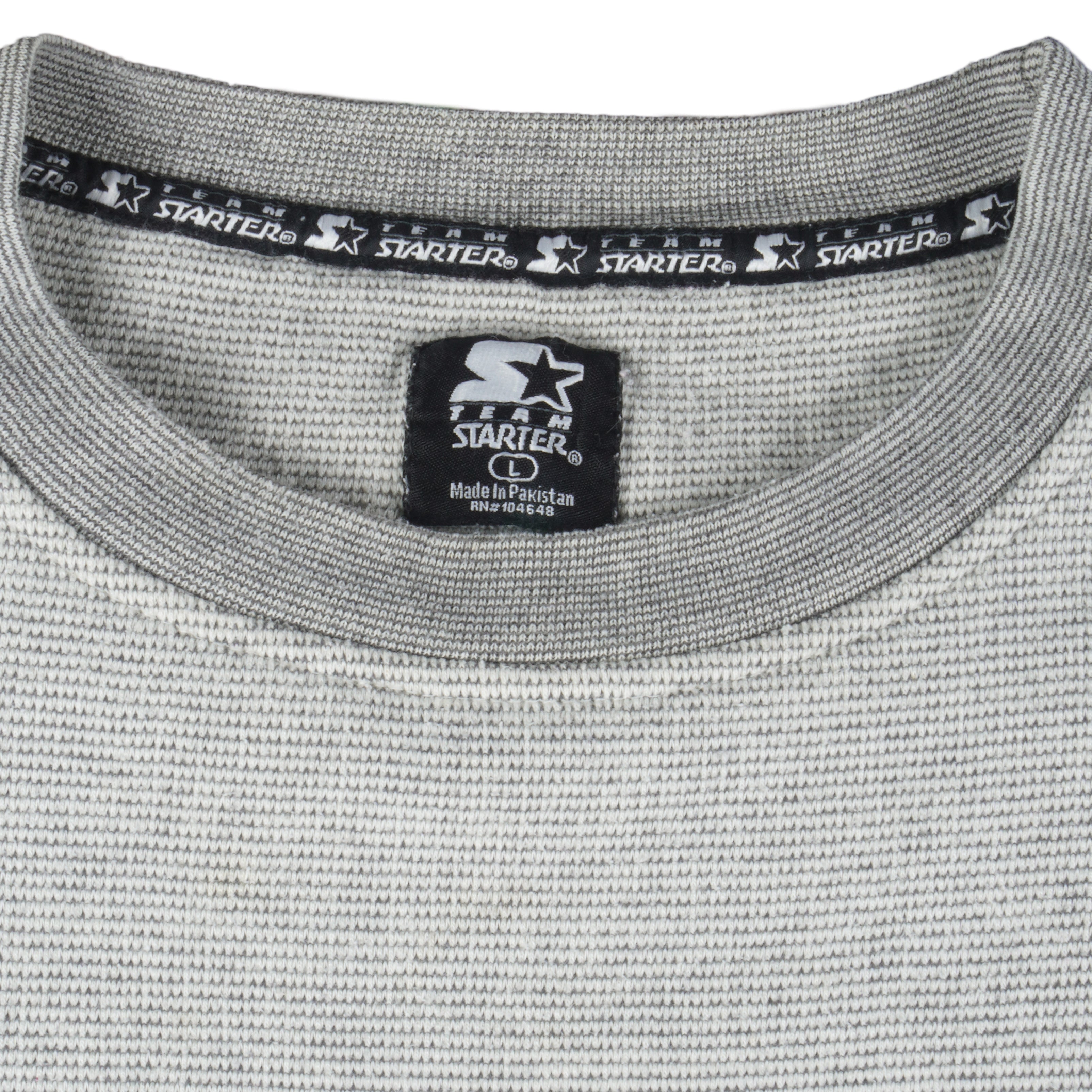 Starter - Notre Dame Fighting Irish Crew Neck Sweatshirt 1990s Large Vintage Retro College