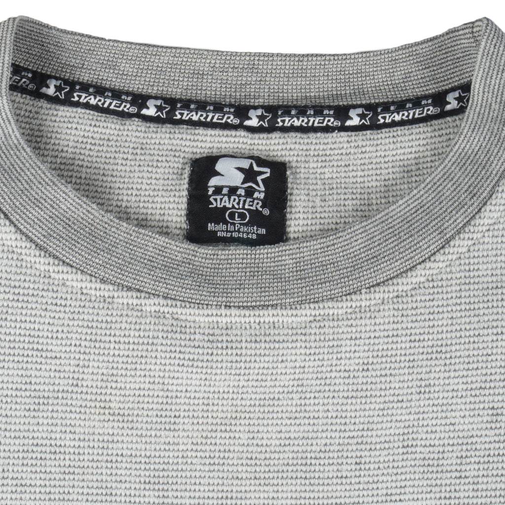 Starter - Notre Dame Fighting Irish Crew Neck Sweatshirt 1990s Large Vintage Retro College