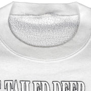 Vintage - White Tailed Deer Animal Print Sweatshirt 1990s Large Vintage Retro