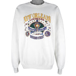 Vintage (Hanes) - New Orleans Louisiana Bourbon Street  Sweatshirt 2000s X-Large Vintage Retro