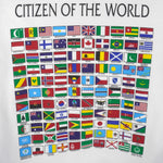 Vintage (Hanes) - Citizen Of The World Countries Flags Sweatshirt 2000s X-Large Vintage Retro