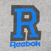 Reebok - Grey Big Logo Sweatshirt 1980s X-Large Vintage Retro