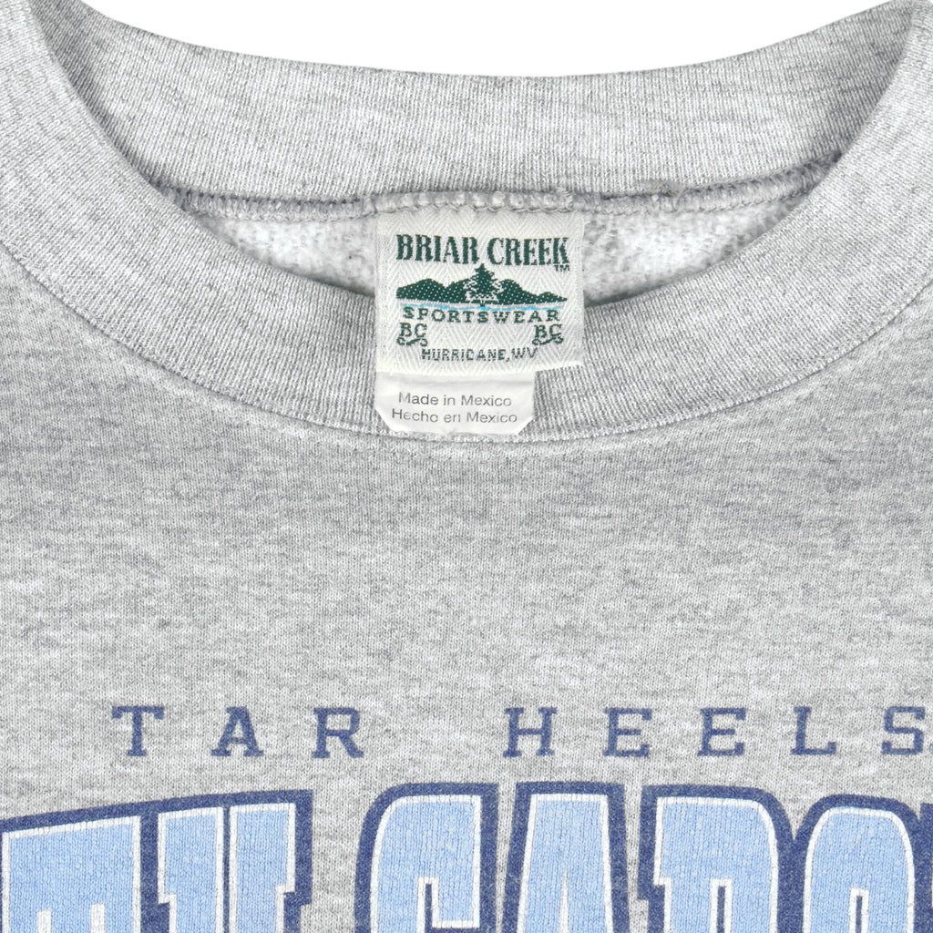 NCAA (Briar Creek) - North Carolina Tar Heels Crew Neck Sweatshirt 1990s XX-Large Vintage Retro