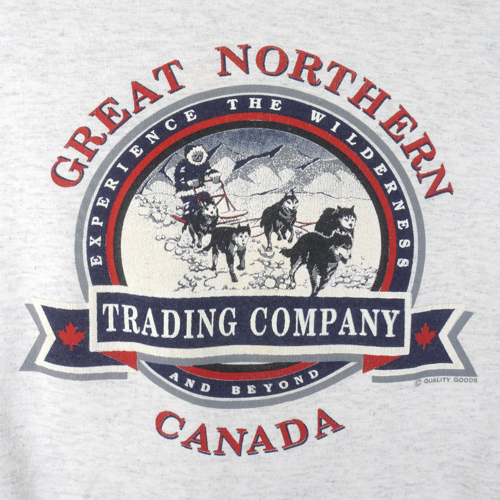 Vintage (Quality Goods) - Great Northern Canada Sweatshirt 1990s XX-Large Vintage Retro