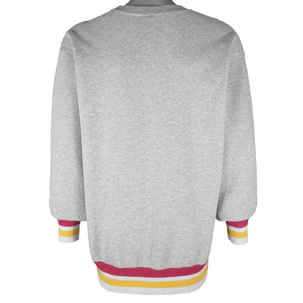 NFL (Team Work) - Kansas City Chiefs Crew Neck Sweatshirt 1995 Large Vintage Retro Football