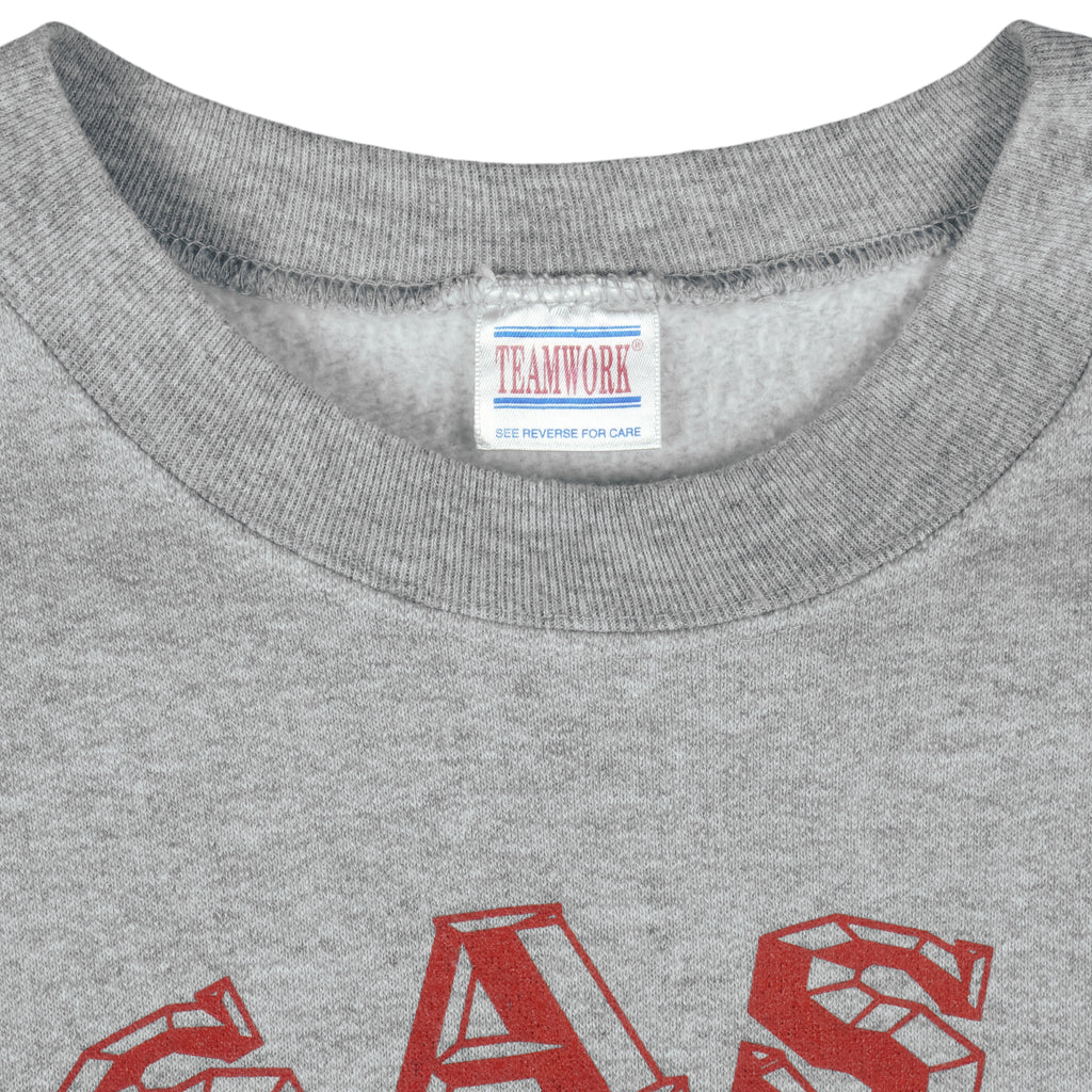 NFL (Team Work) - Kansas City Chiefs Crew Neck Sweatshirt 1995 Large Vintage Retro Football