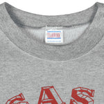 NFL (Team Work) - Kansas City Chiefs Crew Neck Sweatshirt 1995 Large Vintage Retro Football