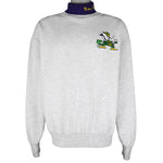 NCAA (Majestic) - Notre Dame Fighting Irish Turtleneck Sweatshirt 1990s X-Large Vintage Retro College
