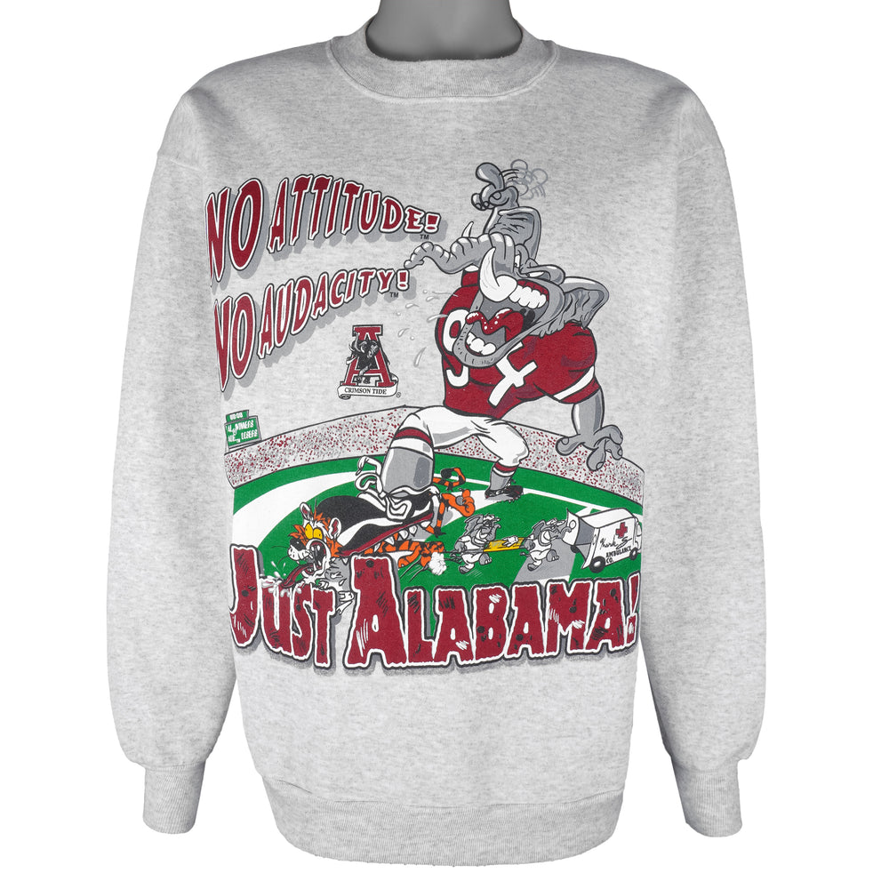 NCAA (Tee Jay) - Alabama Crimson Tide Iron Bowl Champs Sweatshirt 1994 Large Vintage Retro College