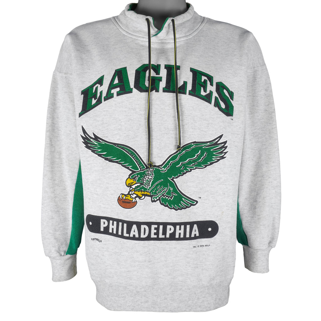 NFL (Nutmeg) - Philadelphia Eagles Sweatshirt 1994 Medium Vintage Retro Football