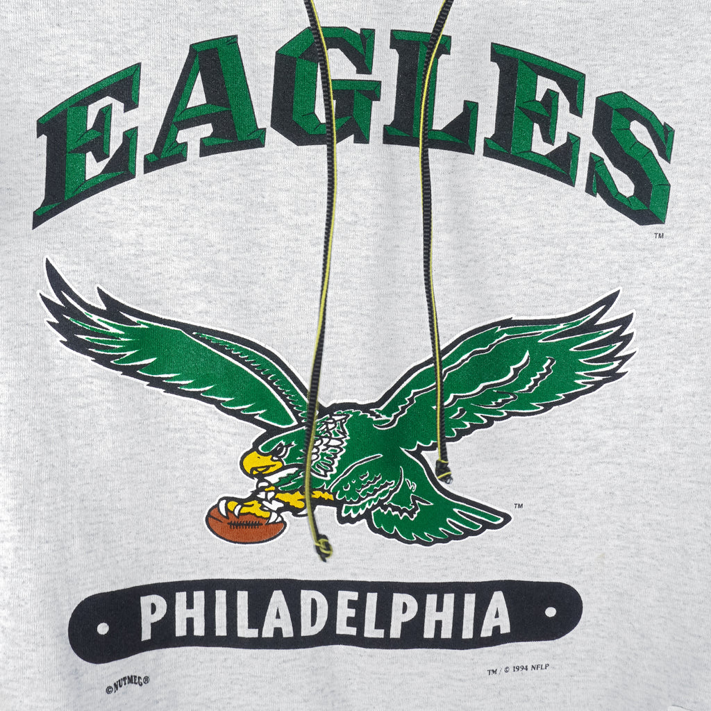 NFL (Nutmeg) - Philadelphia Eagles Sweatshirt 1994 Medium Vintage Retro Football