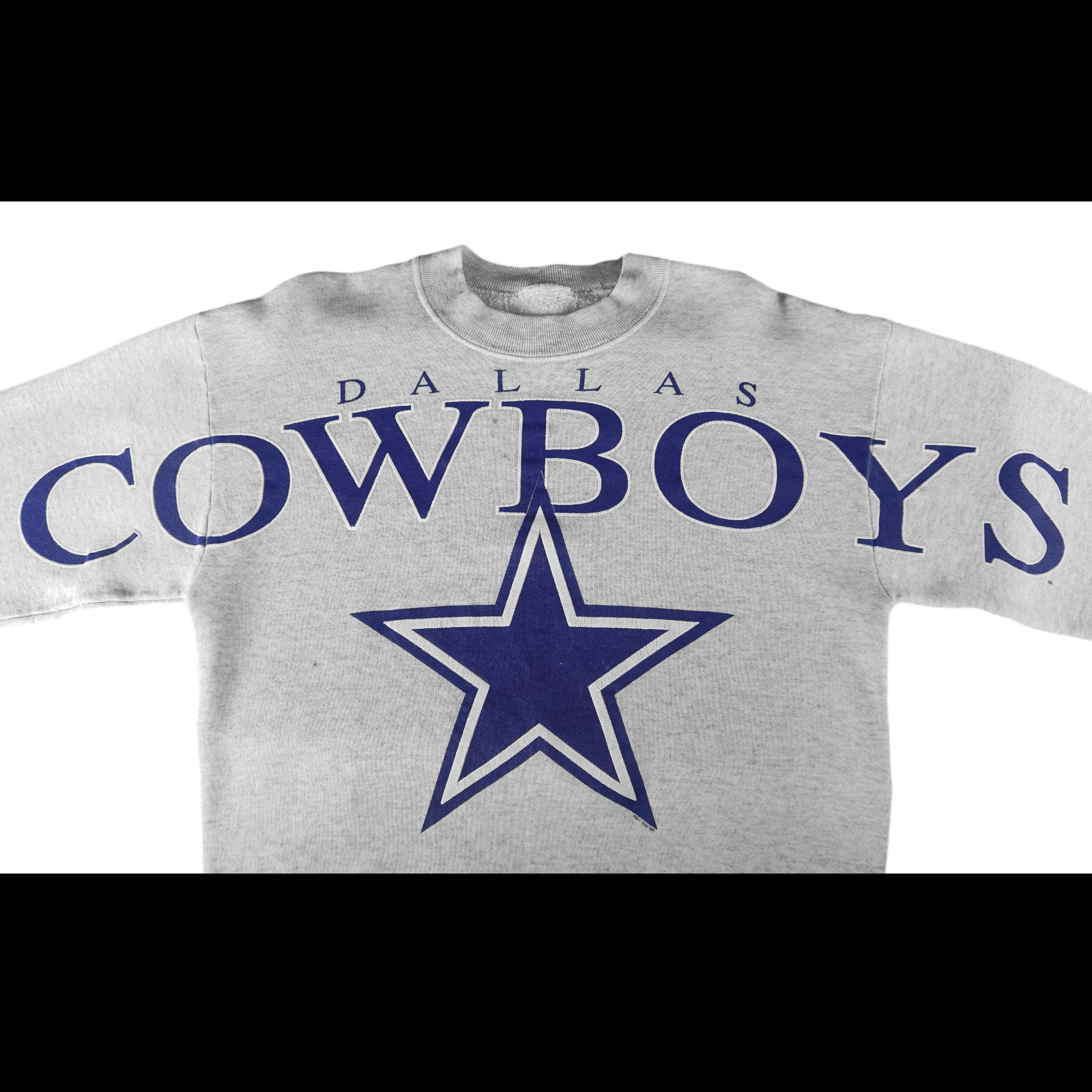 NFL - Dallas Cowboys Crew Neck Sweatshirt 1990s Medium Vintage Retro Football