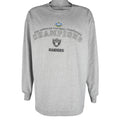 NFL - Raiders Super Bowl 27th Champions Sweatshirt 2002 X-Large Vintage Retro Football