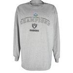 NFL - Raiders Super Bowl 27th Champions Long Sleeve Shirt 2002 X-Large
