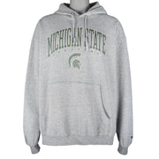 NCAA - Michigan State Spartans Hooded Sweatshirt 1990s XX-Large Vintage Retro College