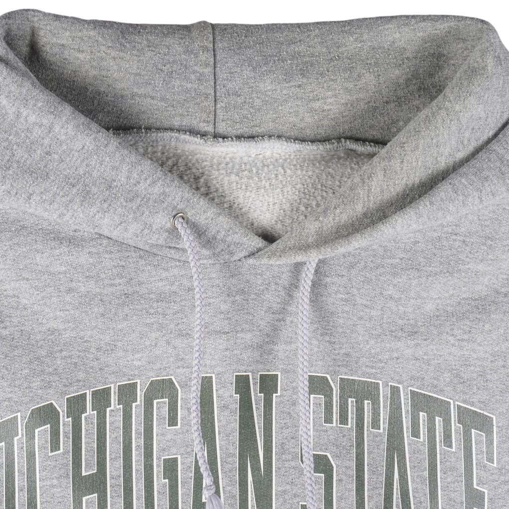 NCAA - Michigan State Spartans Hooded Sweatshirt 1990s XX-Large Vintage Retro College