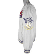MLB (Mirage) - Atlanta Braves Reversible Jacket 1991 Large Vintage Retro Baseball