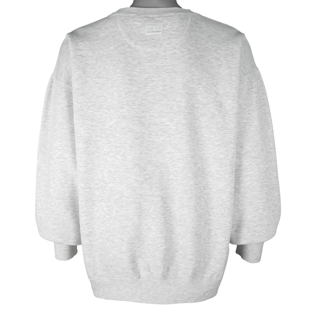 NCAA (Gear) - Michigan Wolverines Crew Neck Sweatshirt 1990s X-Large Vintage Retro College